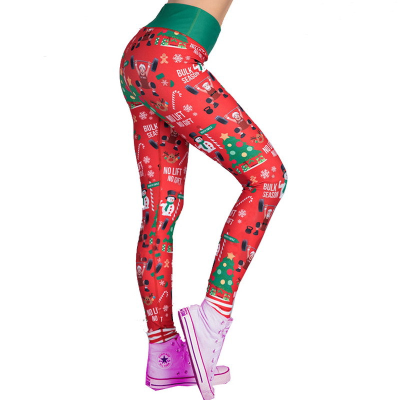 SZ60234 santa christmas leggings